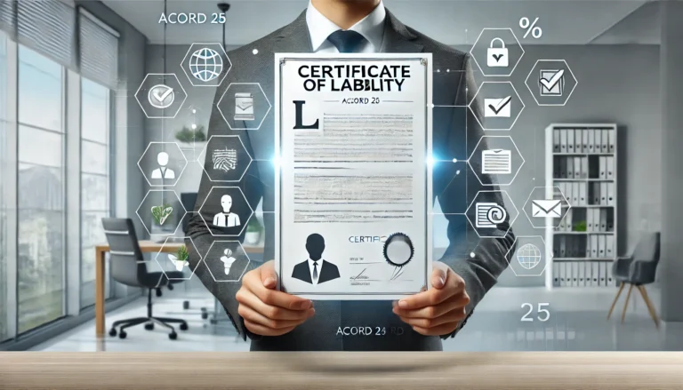 Why Do I Need a Certificate of Liability Acord 25